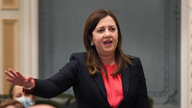 Queensland Premier Annastacia Palaszczuk. Picture: NCA NewsWire / Dan Peled