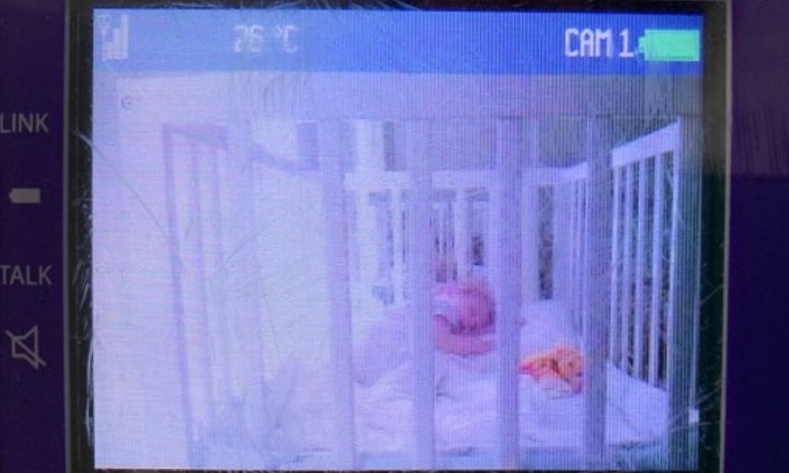 Ghost Spotted On Baby Monitor Patting Baby To Sleep Kidspot