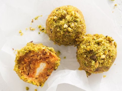 Sweet potato and feta bliss balls.