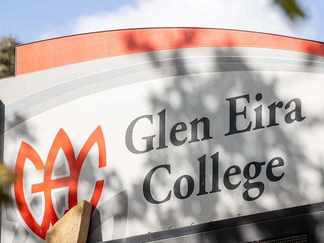 A Glen Eira College student was pulled into a grey Volkswagen on Monday as he walked home from school, he was robbed of his phone and other items and was seriously injured as he got out of the moving car. Picture: Jake Nowakowski