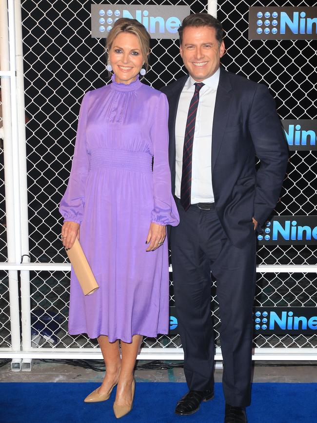 Georgie Gardner and Karl Stefanovic. Picture: Christian Gilles