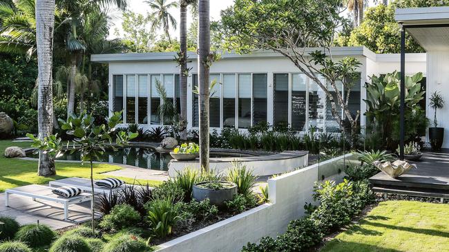 John Sullivan’s garden, Oak Beach, Port Douglas, Queensland. Pictutre: Kim Woods Rabbidge