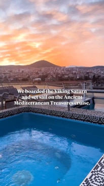 We set sail onboard the Viking Saturn through Greece and Turkey