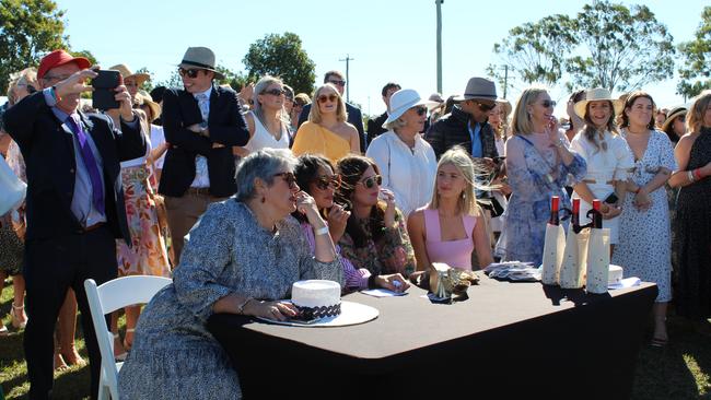 POP UP POLO BUNDABERG 2021: Judging underway for the men's fashion on the field.