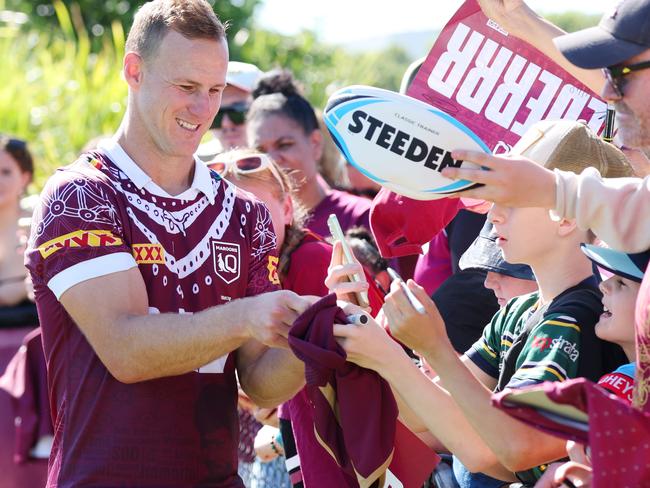 Maroons fans will likely see Daly Cherry-Evans in his final Suncorp Stadium origin game. Picture: Lachie Millard