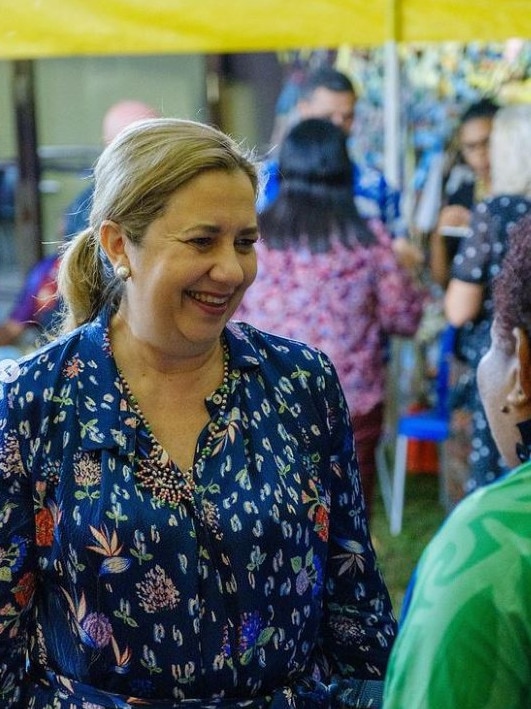 Annastacia Palaszczuk on Thursday Island. Picture: Supplied