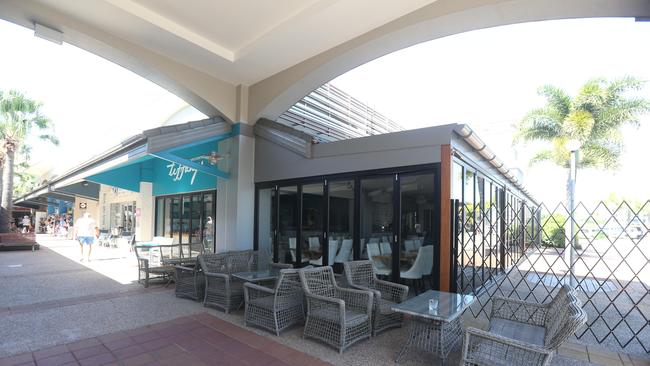 The now closed Tiffanies restaurant at the Hope Island Shopping centre. Picture Mike Batterham