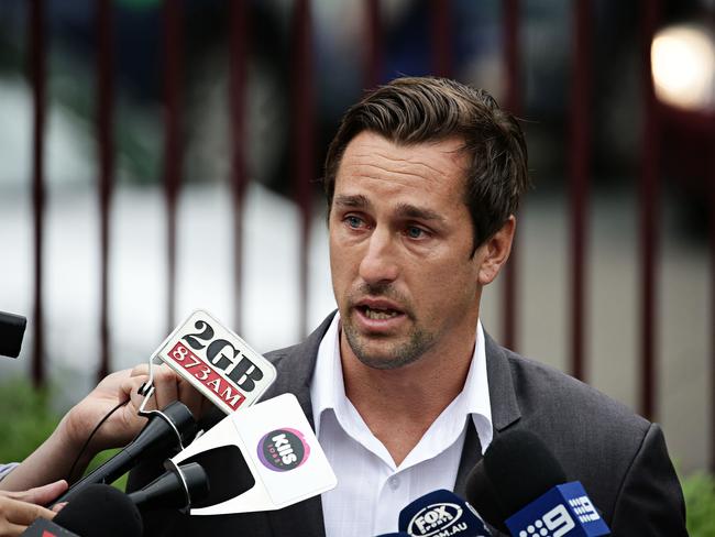 Roosters halfback Mitchell Pearce was fined and suspended for his pre-season antics last January. Picture: Adam Yip