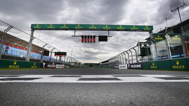 The 2020 Australian F1 Grand Prix was cancelled at the start of the pandemic. Picture: David Caird