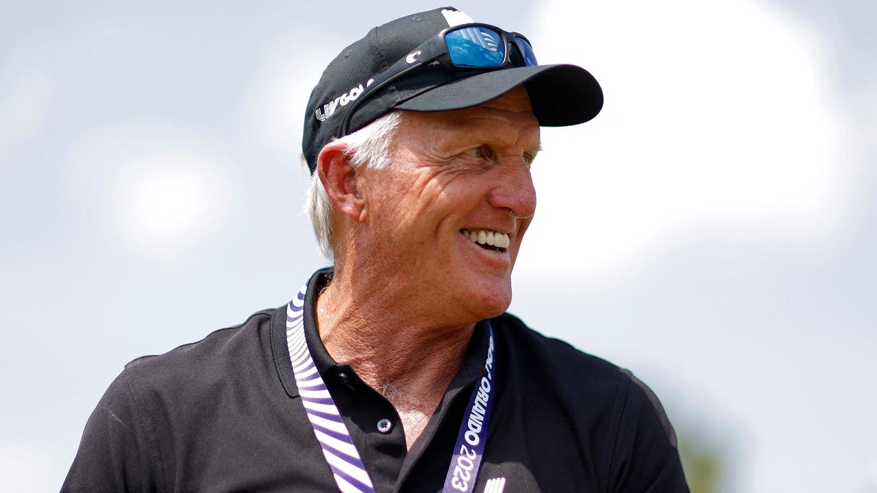 LIV Golf CEO Greg Norman (Photo by Mike Ehrmann / GETTY IMAGES NORTH AMERICA / Getty Images via AFP)
