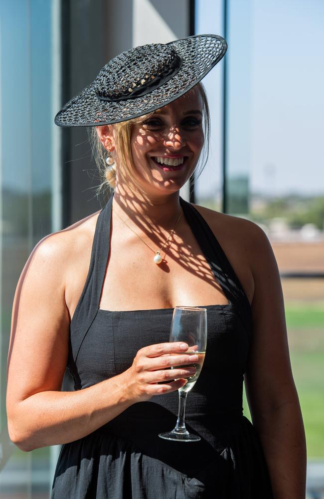 Helen Clark at the 2024 Darwin Cup Carnival Derby Day. Picture: Pema Tamang Pakhrin