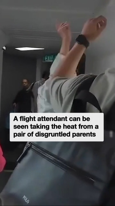 Pushy passengers attacked by furious fellow traveler over rude inflight behaviour