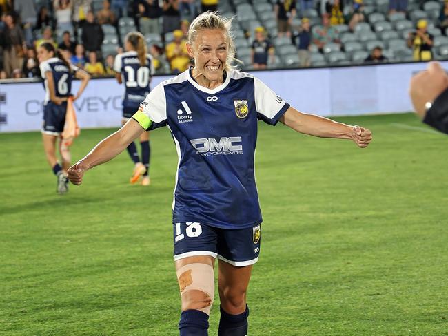 Central Coast Mariners captain Taren King. Photo: Central Coast Mariners