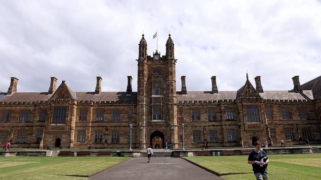 Sydney University. Picture: NCA NewsWire / Damian Shaw