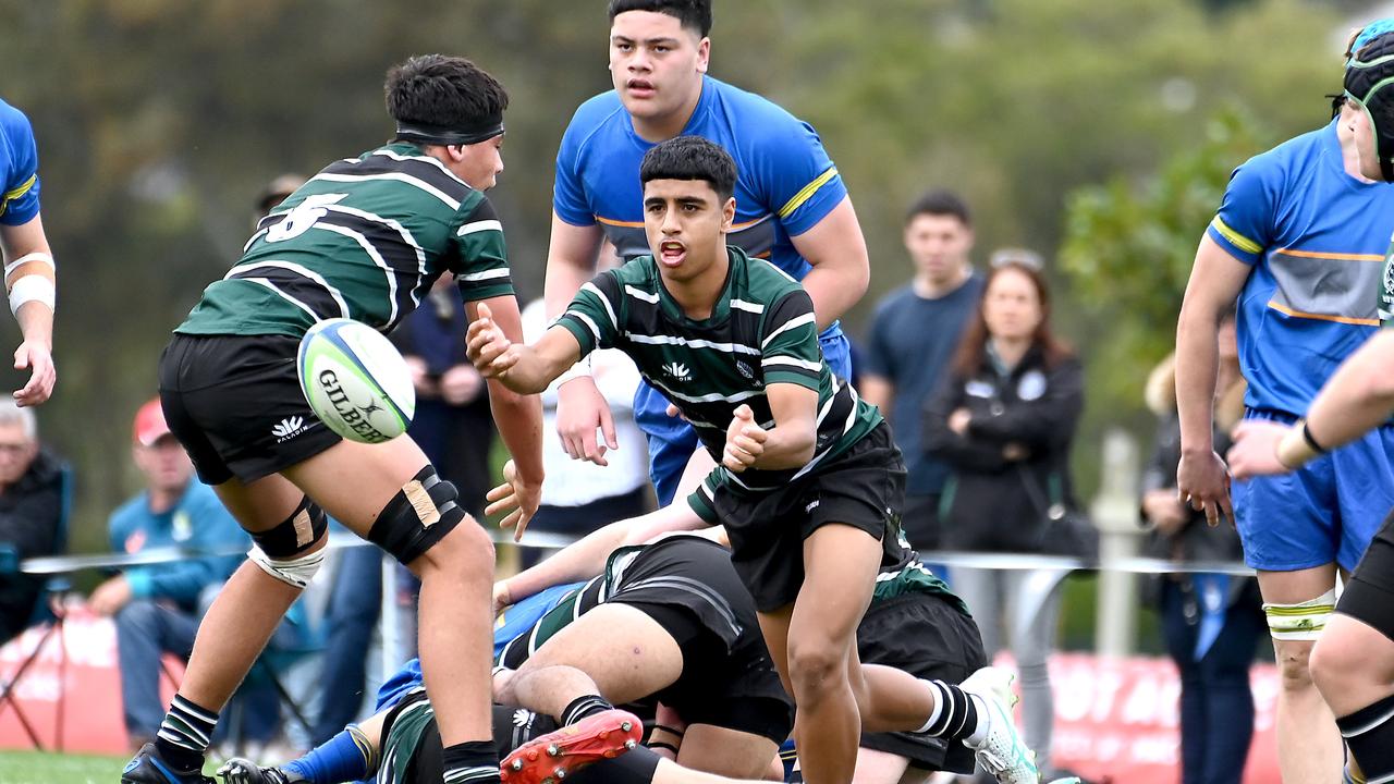 Isaac Kefu. GPS Rugby Churchie Vs BBC Saturday August 10, 2024. Picture, John Gass