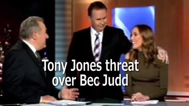 Tony Jones threat over Bec Judd