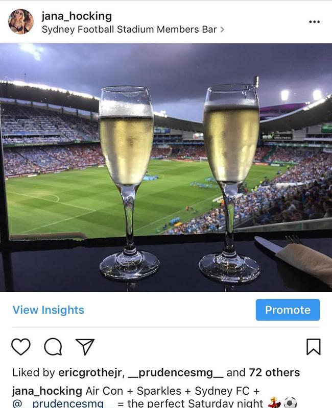 Champagne = 74 likes