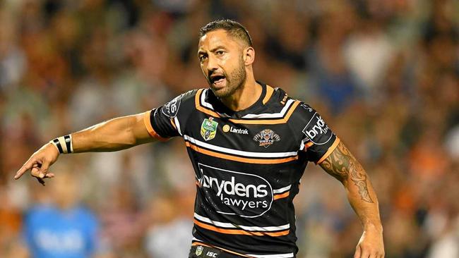 Benji Marshall has been a driving force for Wests Tigers. Picture: DEAN LEWINS