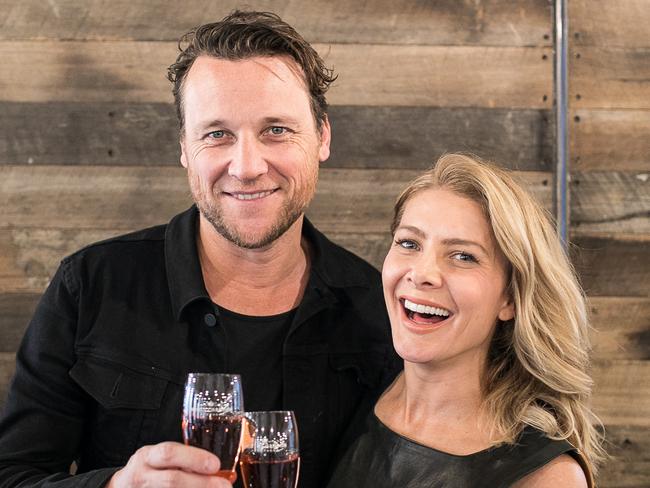 Cameron McGlinchey and Natalie Bassingthwaighte. Picture: Social Set Media