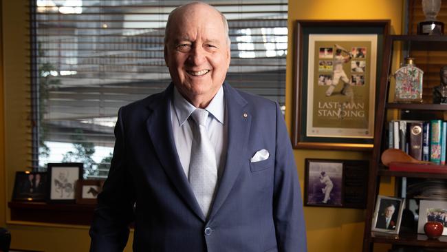 2GB Radio Broadcaster Alan Jones pictured in his office at Pyrmont. Picture Renee Nowytarger / The Australian