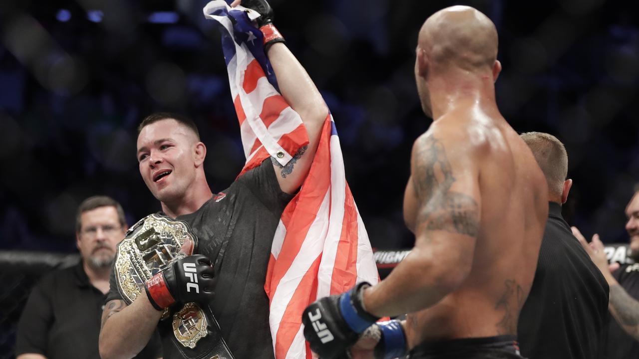 UFC Colby Covington Vs Robbie Lawler Fight Night, Matt Hughes Speech ...