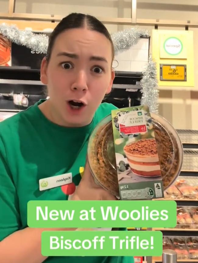 'None on shelves' Hunt for new Woolies item. Picture: TikTok/Woolworths Logan Reserve