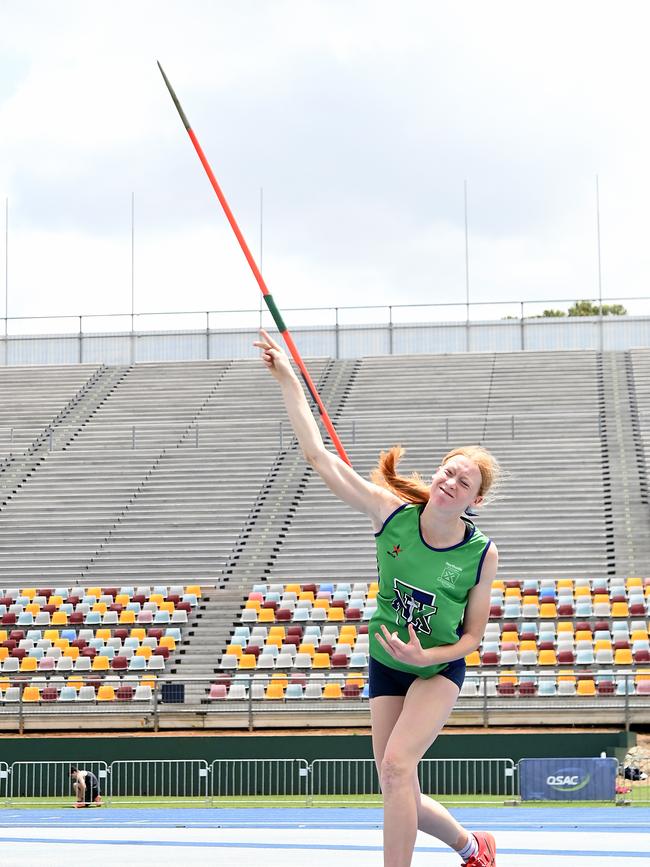The Queensland All Schools track and field championships at QSAC. Saturday November 2, 2024. Picture, John Gass