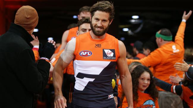 Callan Ward was outstanding for the Giants on Saturday night. Picture: Getty Images