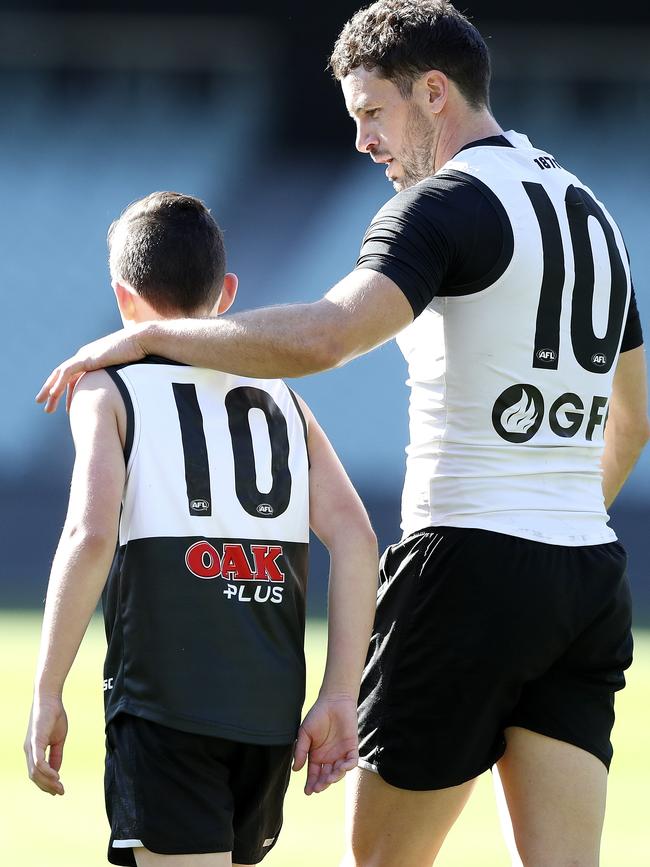 Ryan Lane-Ellis and Travis Boak met eight years ago. Picture SARAH REED