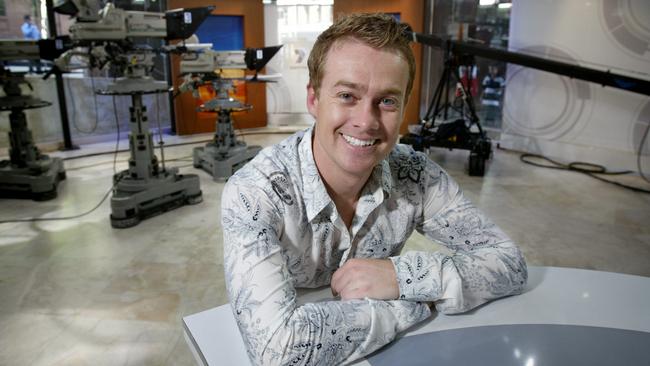 The star was Sunrise’s weather guy for six years until 2013.