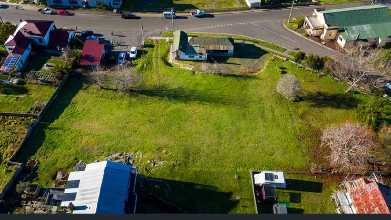 The house is on a massive 2587sq m block and overlooks the town. Picture: Knight Frank