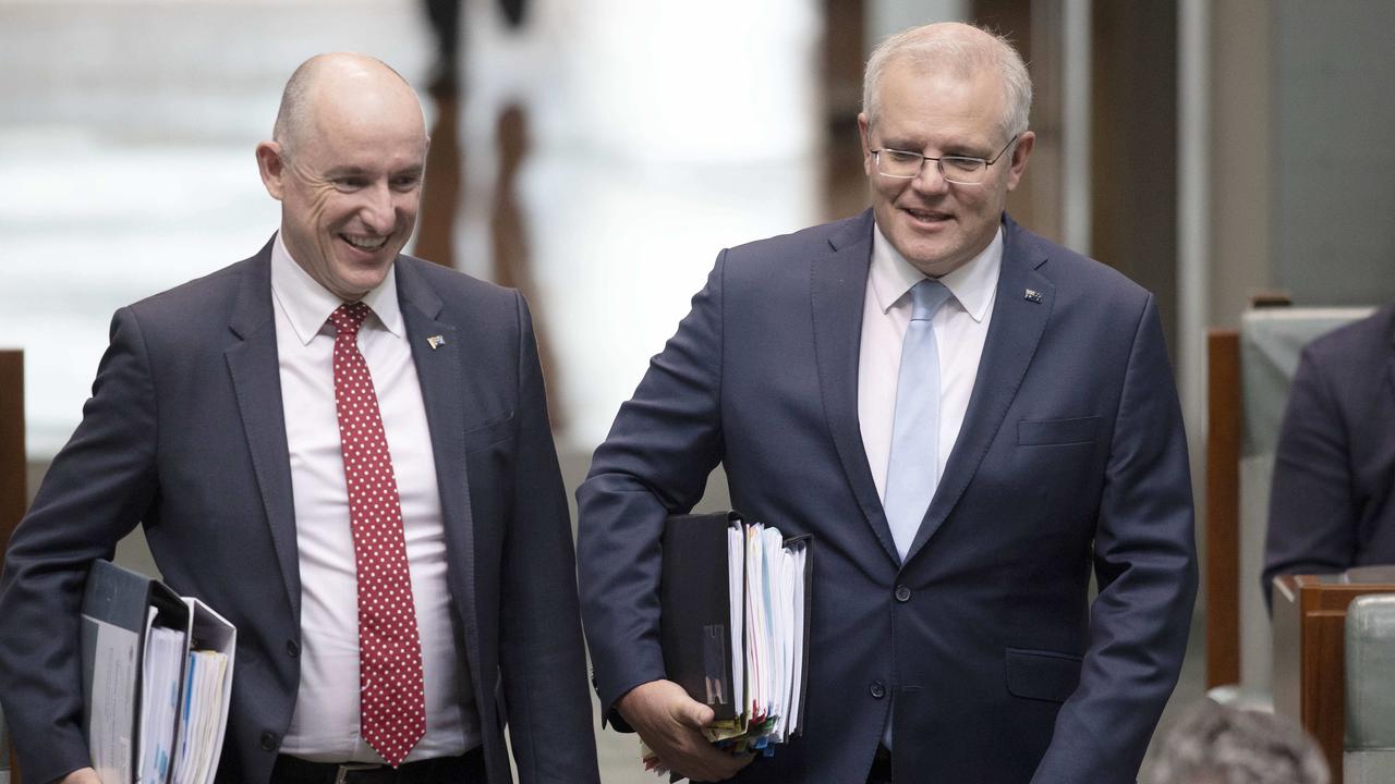 Stuart Robert was held many ministerial portfolios during his 16 years in politics, including during his time serving under former Prime Minister Scott Morrison. Picture: NCA NewsWire / Gary Ramage