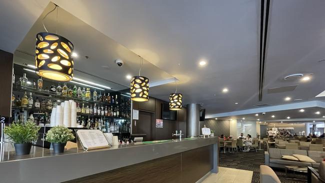 The Novotel Parramatta’s bar.