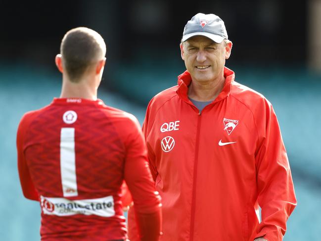 John Longmire has encouraged Warner to take risks because he knows most of the time, brilliance will follow. Picture: Phil Hillyard