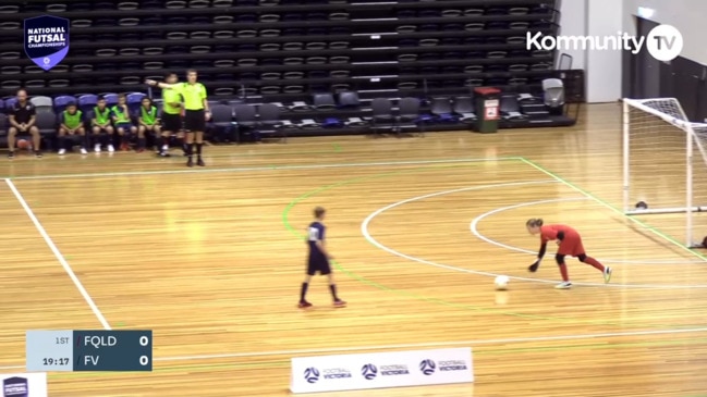 Replay: Football Australia National Futsal Championships Day 5 - Queensland v Victoria (U12 boys GF)