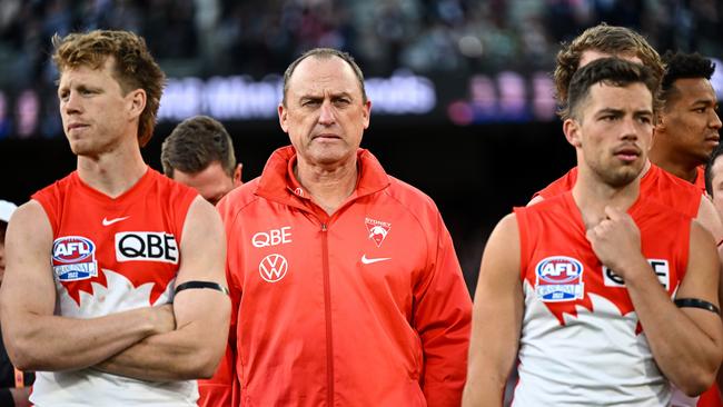 Sydney Swans coach John Longmire began his career at Corowa-Rutherglen. Picture: Daniel Carson/AFL Photos via Getty Images