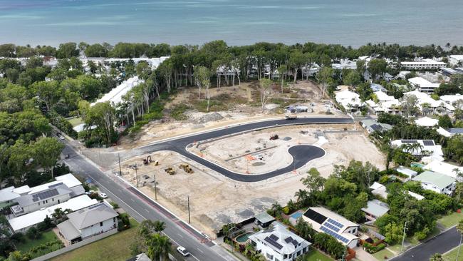 Stage one of the controversial development on 33-41 Cedar Road at Palm Cove is a 16-lot subdivision called Beach Haven. Picture: Brendan Radke