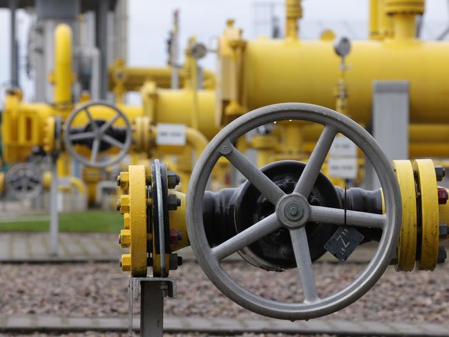 GOLENIOW, POLAND - SEPTEMBER 27: A compressor station of the new Baltic Pipe natural gas pipeline stands on the day of the pipeline's official opening on September 27, 2022 near Goleniow, Poland. The new pipeline connects Norwegian natural gas fields in the North Sea with Denmark and Poland. Countries across Europe are seeking to expand their natural gas supplies as they pivot away from imports of natural gas from Russia. (Photo by Sean Gallup/Getty Images)