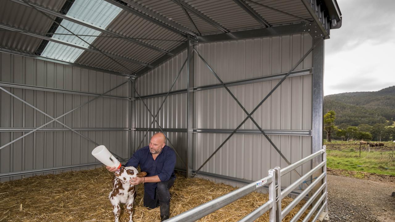 Crowdfunding raised more than $200,000 to fund building a 10-a-side herringbone dairy. Picture: Phillip Biggs