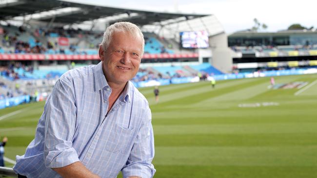 Tony Mulder at Blundstone Arena. Picture: LUKE BOWDEN