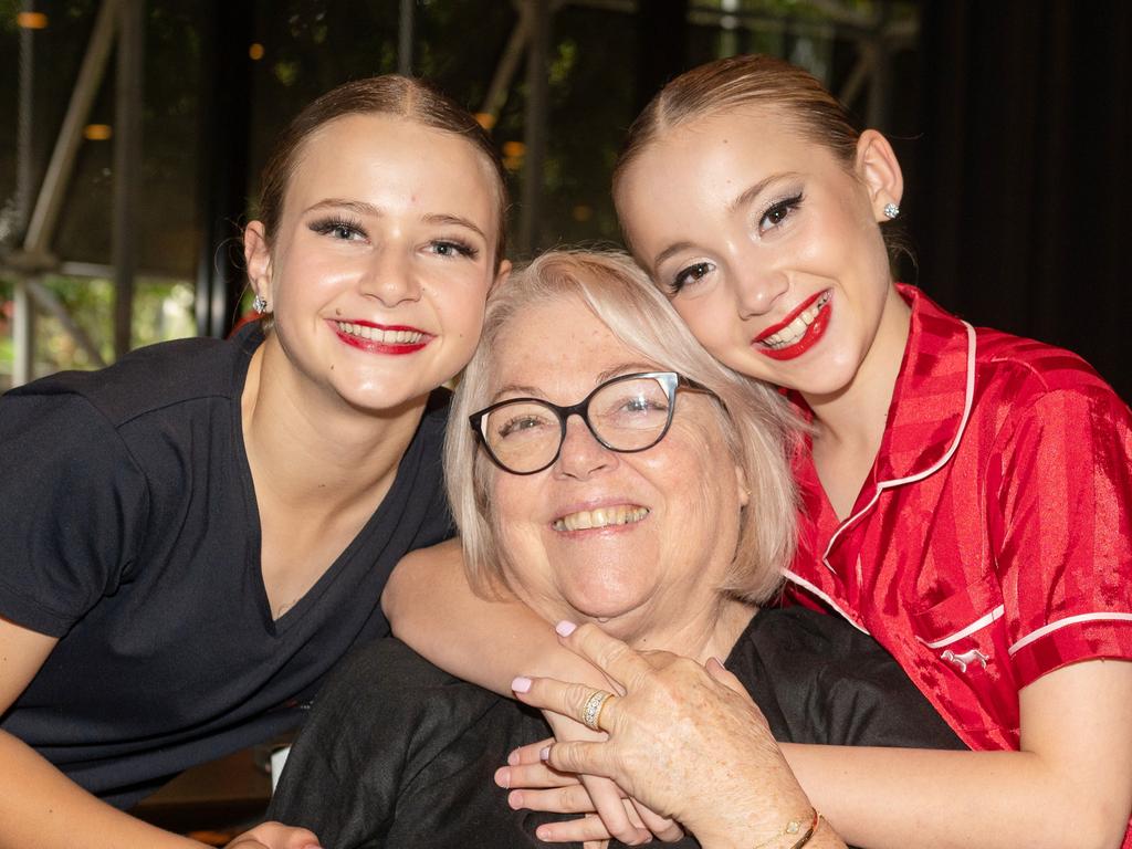 Eva Bishop, Diane Schneider and Ruby Meares at the 76th Mackay Eisteddfod Monday 2 October 2023 Picture: Michaela Harlow