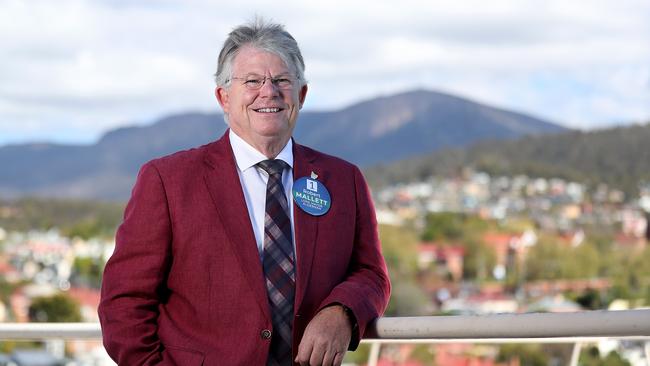 Robert Mallett, who is running for Hobart lord mayor, is a preferred candidate of the Liberal Party. Picture: SAM ROSEWARNE