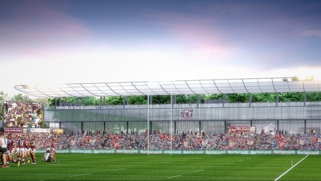 The new Centre of Excellence will include a 3000 seat grandstand.