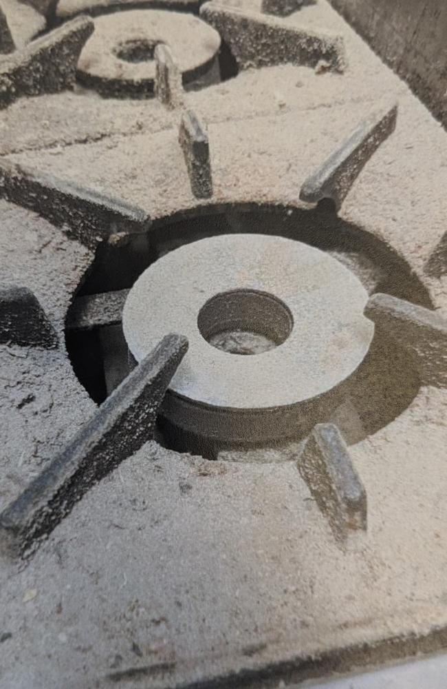 Pictures captured by City of Gold Coast Environmental Health Officers of dirty conditions inside former Mermaid Beach bakery Pane Organico. Picture: Supplied