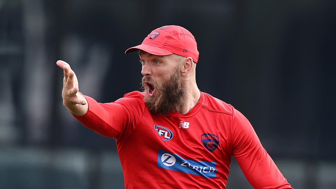 Max Gawn is in some doubt for Round 9. Picture: Michael Klein