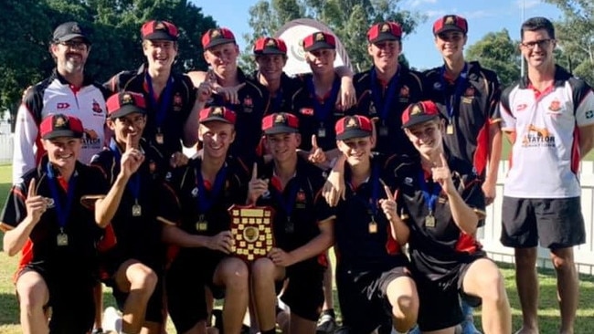 Rockhampton Grammar's First XI won the Rockhampton Cricket Association 3rd grade premiership.