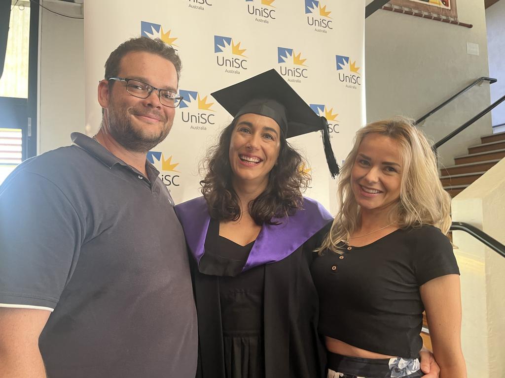 The University of the Sunshine Coast graduation ceremony at Maryborough's Brogla Theatre.