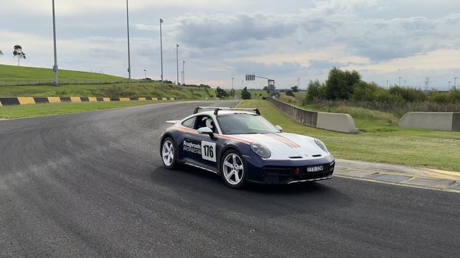 Porsche 911 Dakar at Sydney Motorsport Park.