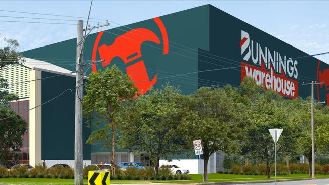 Artist impression shows a five level Bunnings centre proposed for the northern beaches, which would help boost the local economy. Picture: Northern Beaches Council website