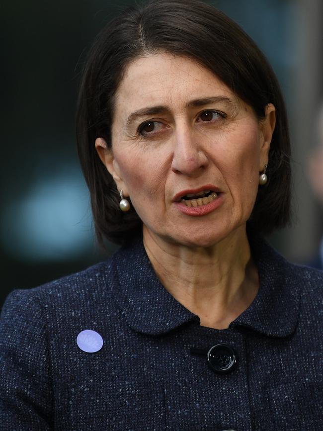 NSW Premier Gladys Berejiklian lagged behind all other premiers. Picture: AAP